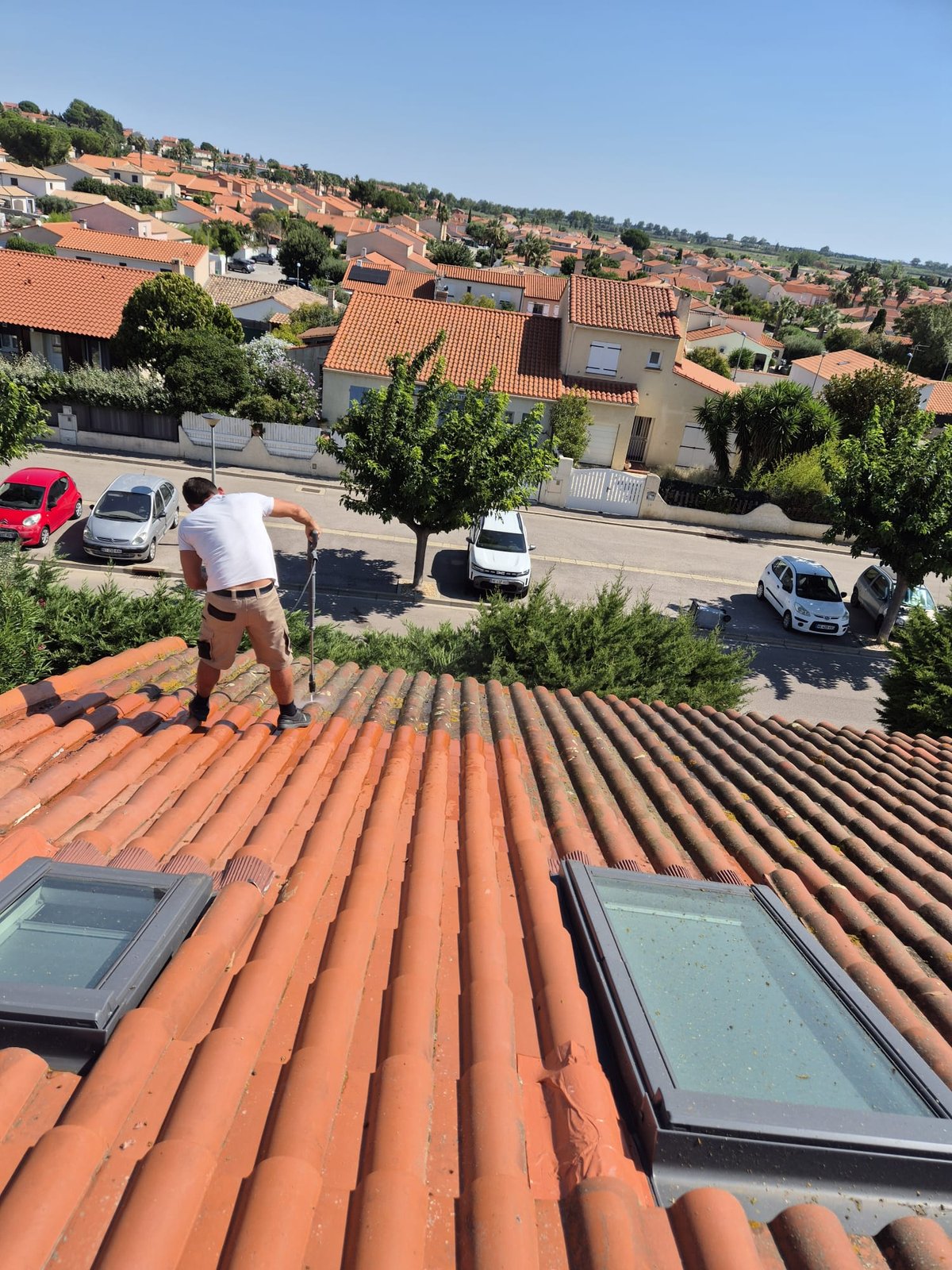 Nettoyage haute pression & démoussage de toiture